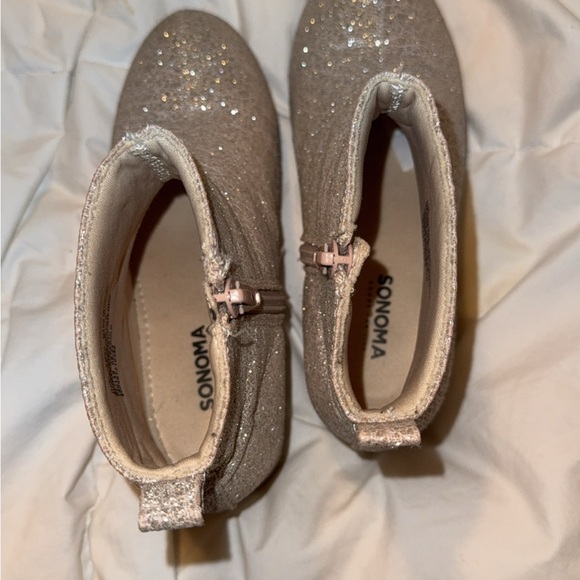 Sonoma Glittery Ankle Booties - Silver - Picture 2 of 3